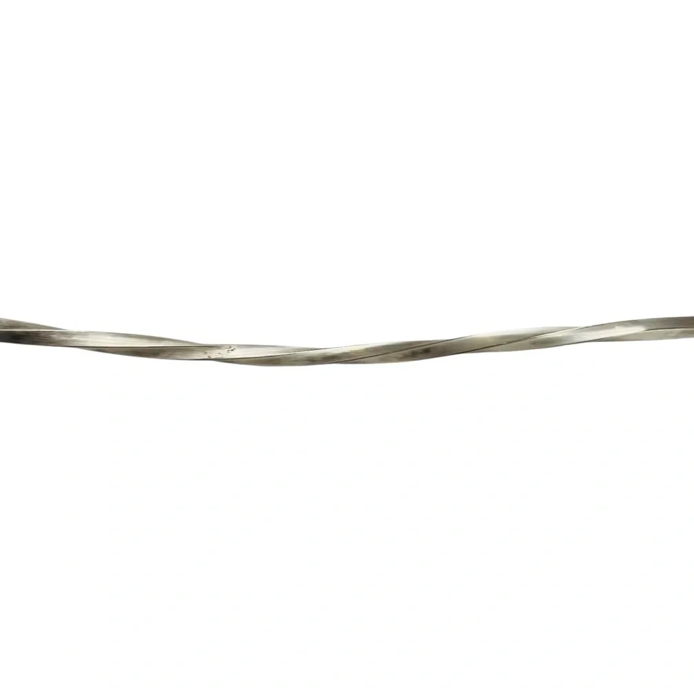 Vintage Silverplate Double Spout Punch Soup Ladle Twisted Handle 16